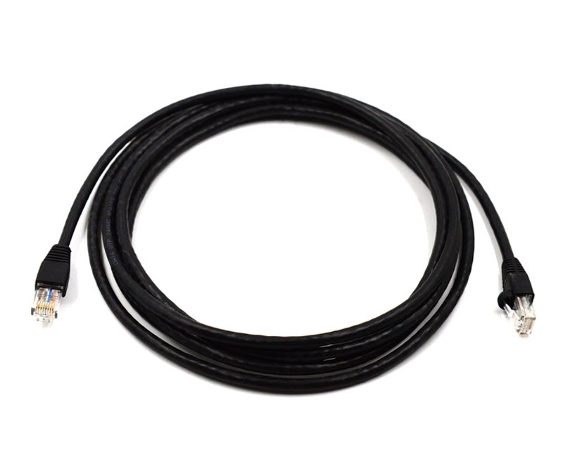Cat7 Snagless Shielded (SFTP) PVC CMX Ethernet Network Patch Cable, Black