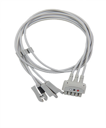MECG Cable With Detachable 3 Leadwire Set 1553AAO