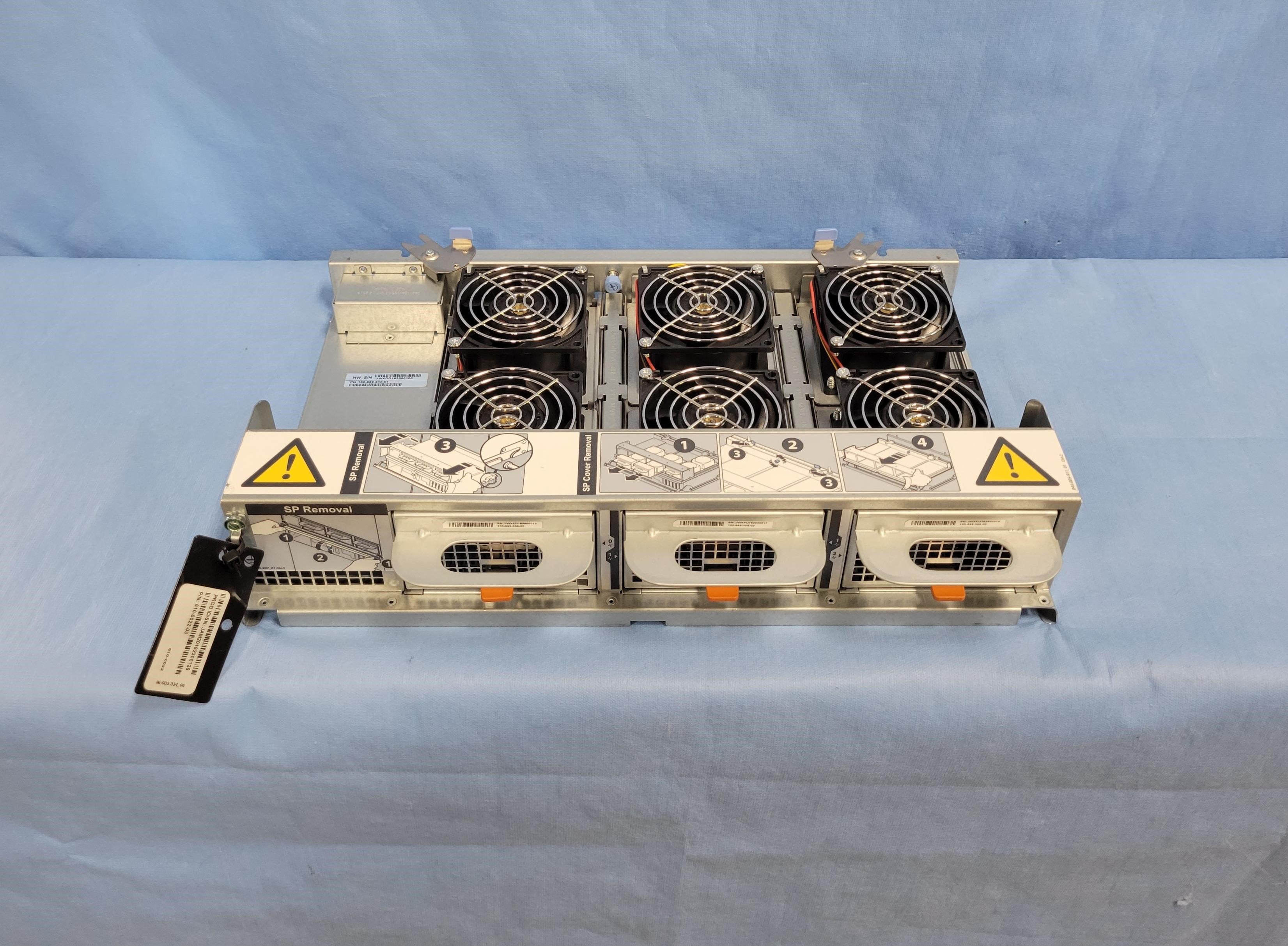 EMC Isilon Fan Cage Assembly w/ 3 x Fan Module for HD400 Series 100-569-318-01