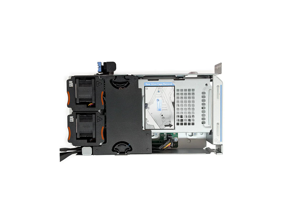 Dell PowerEdge R760 2×2.5" NVMe Rear Backplane / Drive Bay (02HGDD