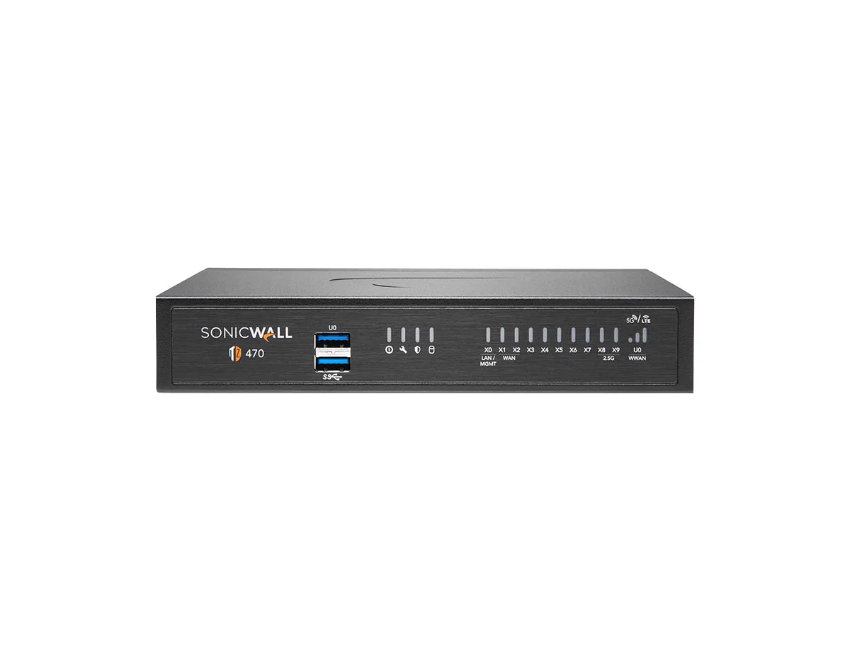SonicWall TZ470 Appliance Only Firewall (02-SSC-2829)