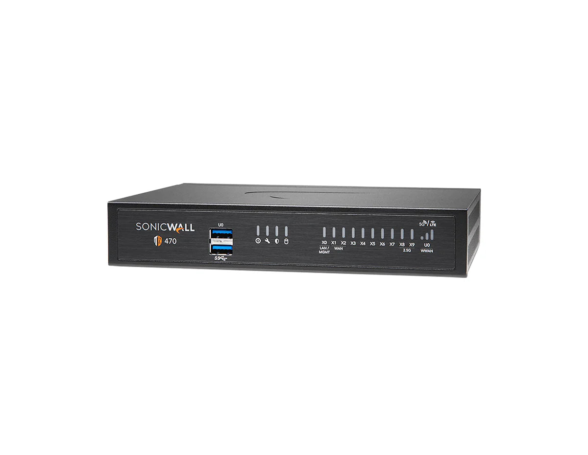 SonicWall TZ470 1 Year Total Secure Essential Edition Firewall (02-SSC-6792
