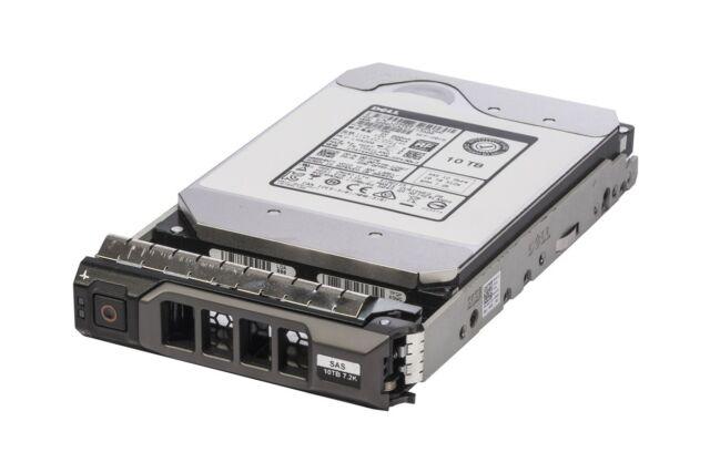 Dell 10TB SAS 7.2k 3.5" 12G 512e Hard Drive 07FPR