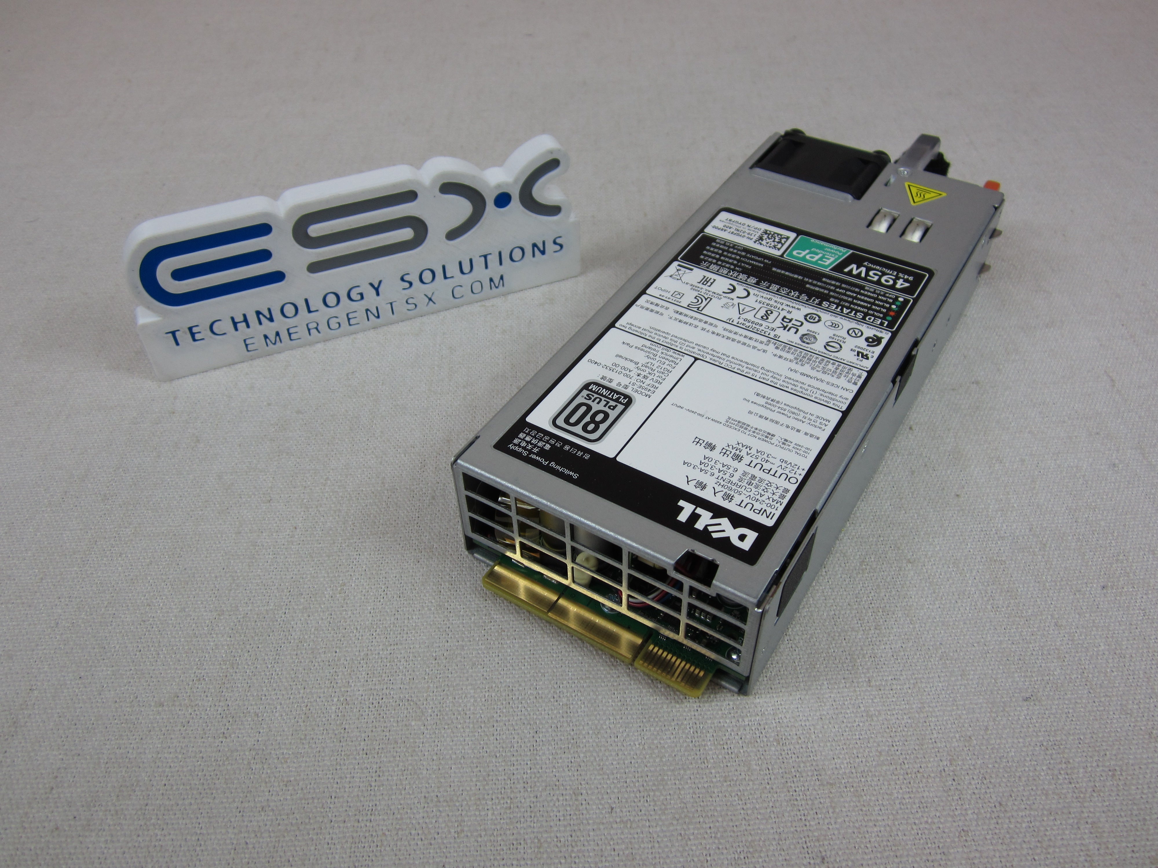 Dell YGF8T 495W 80 Plus Platinum Power Supply 13G/14G