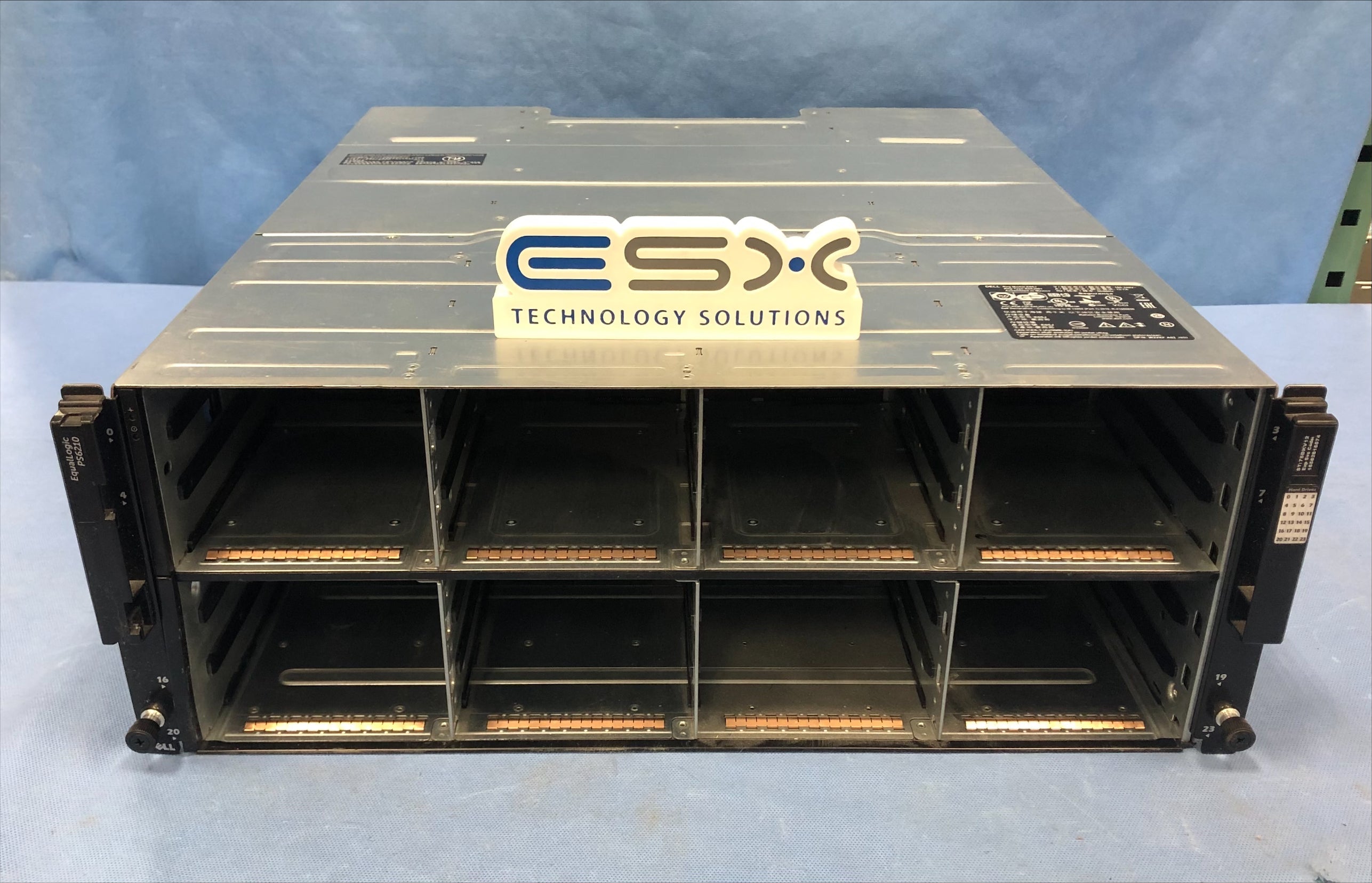 Dell EqualLogic PS6210 2U 24x 3.5” Storage Array Chassis w/ 2x PSU
