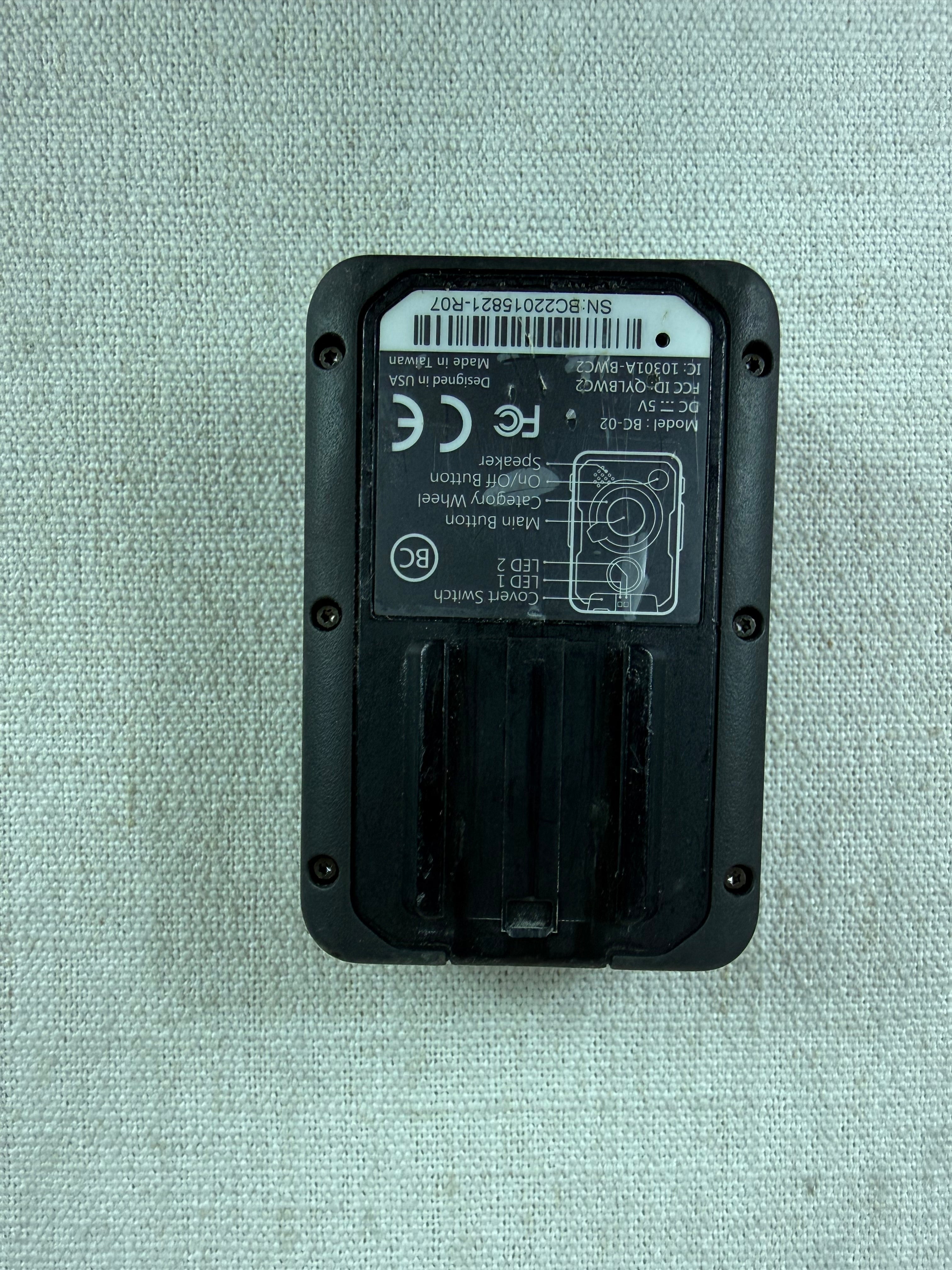 Getac BC-02 Body worn camera | Includes magnetic mount