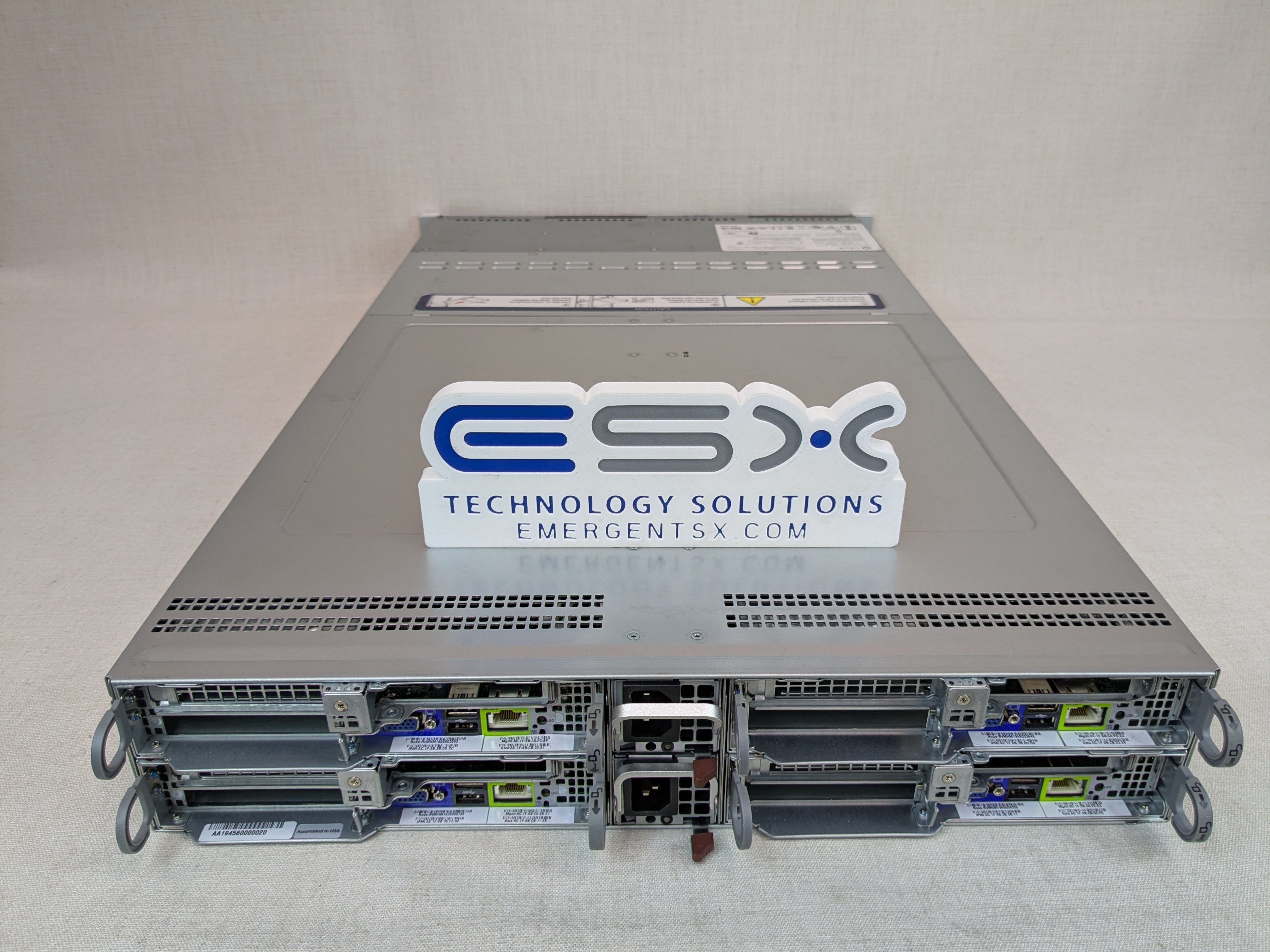Rubrik R6408 / Supermicro 2U 12x 3.5" 4 Node CTO Server Chassis 4x X10DRT-B+