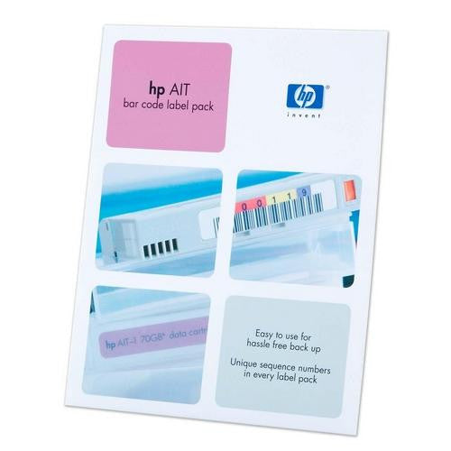 Q2005A - HP LTO2 Data 10PK Cleaning Barcode Tape Media Labels
