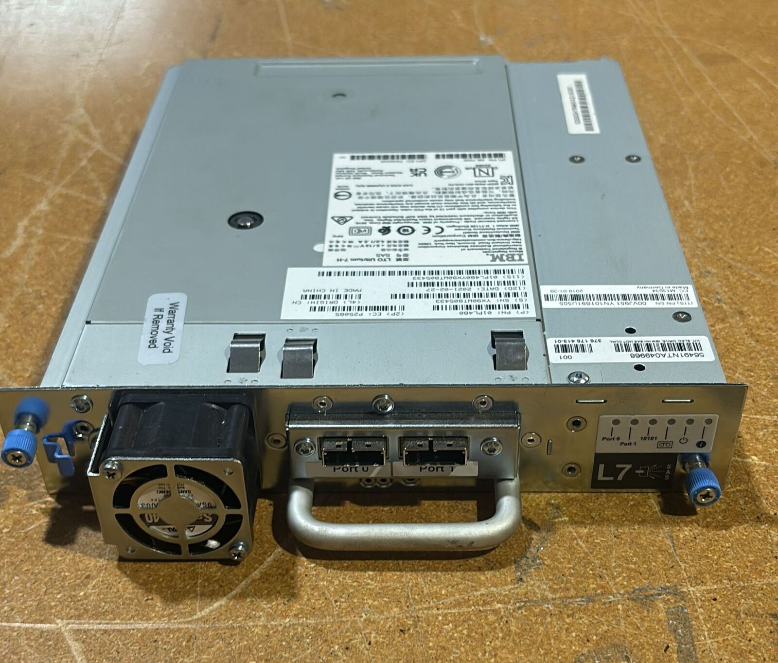 IBM 3555-AGKK 01PL480 LTO-7 SAS Tape Drive | Alo Tech Solutions