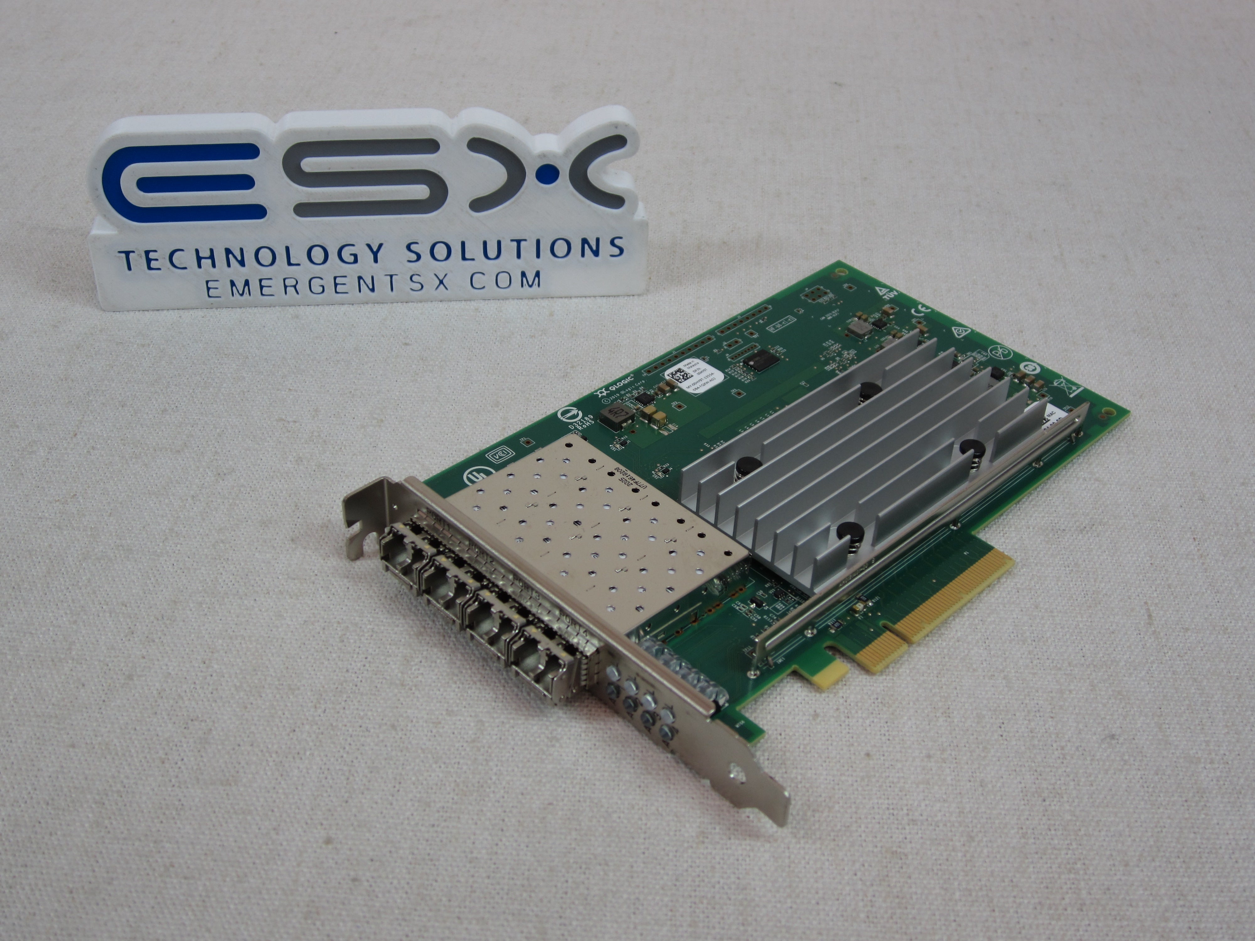 Dell 0HY9T QLogic QL41164 Quad Port 10G SFP+ Network Adapter