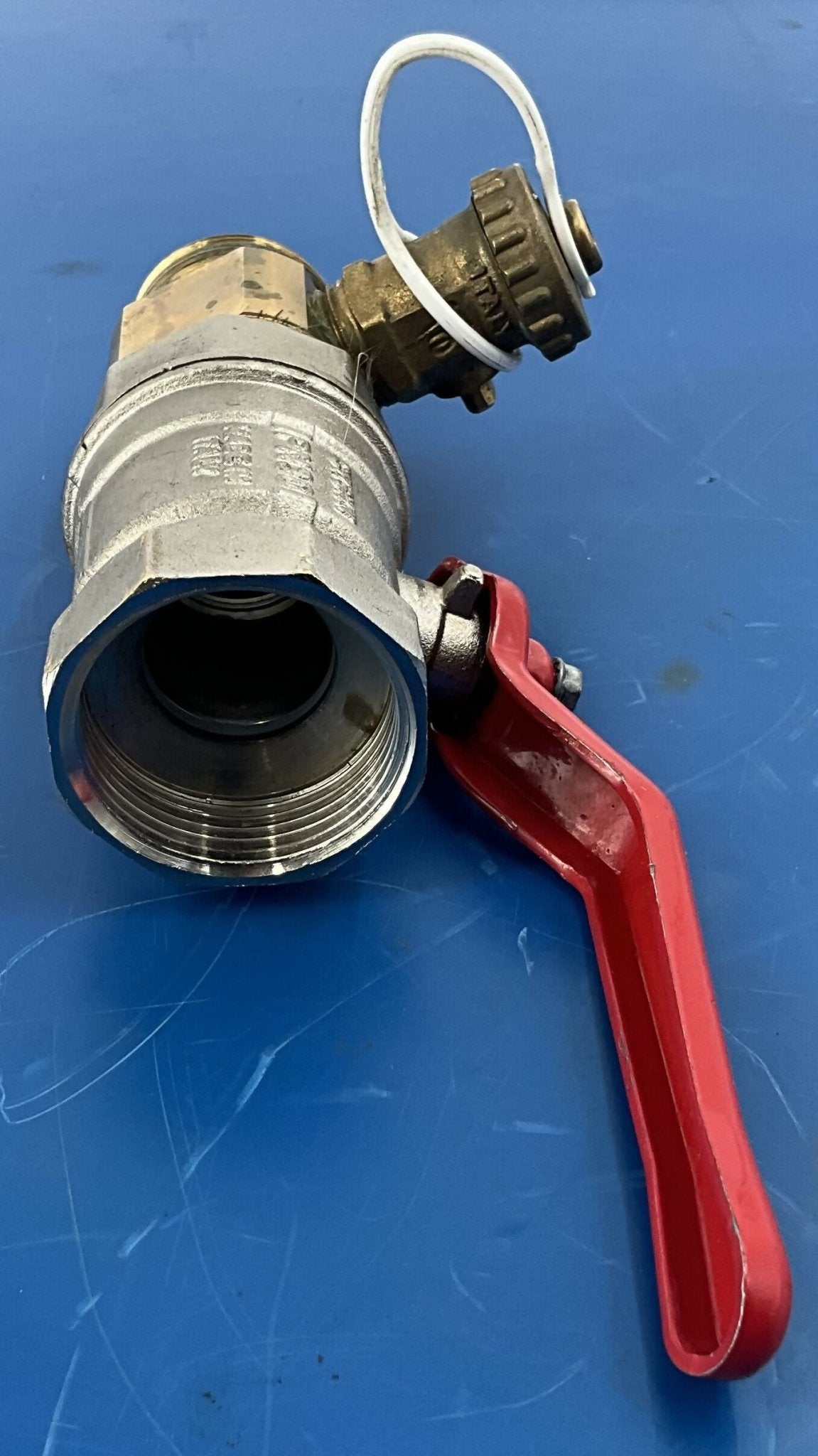 1/2 FILL/DRAIN TAP 454101.85.14F2NK6 w/ STOP VALVE (03056884/08905379 SIEMENS