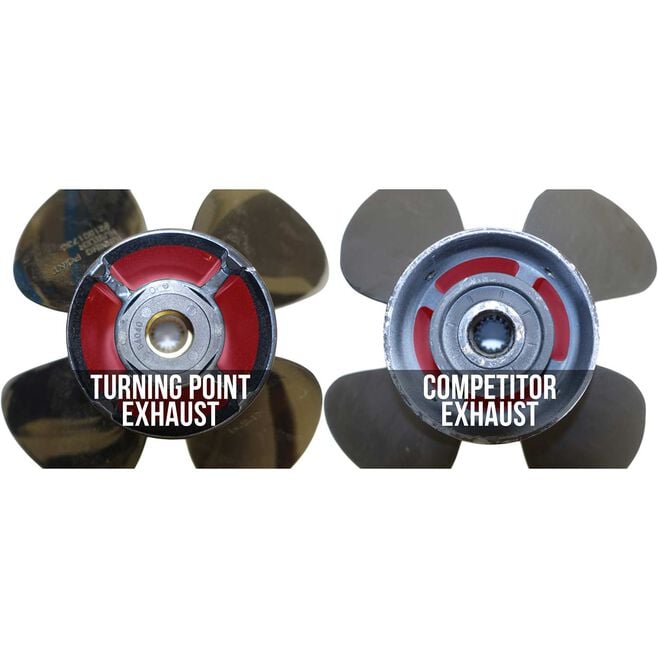 Turning Point Propellers 21211110 Hustler Propeller 10.375x11, 3-Blade Aluminum, RH Rotation (Standard)