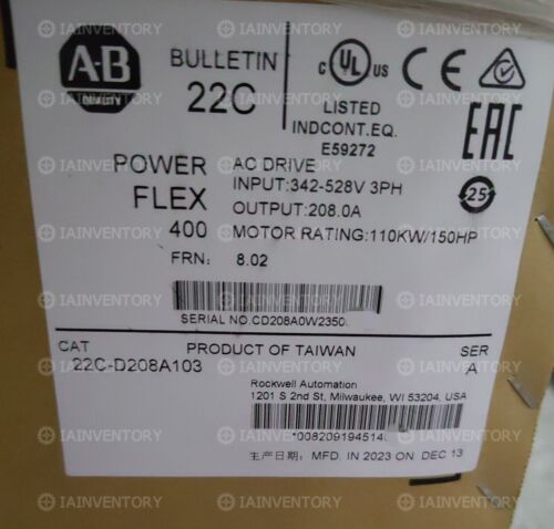 22C-D208A103 Allen-Bradley