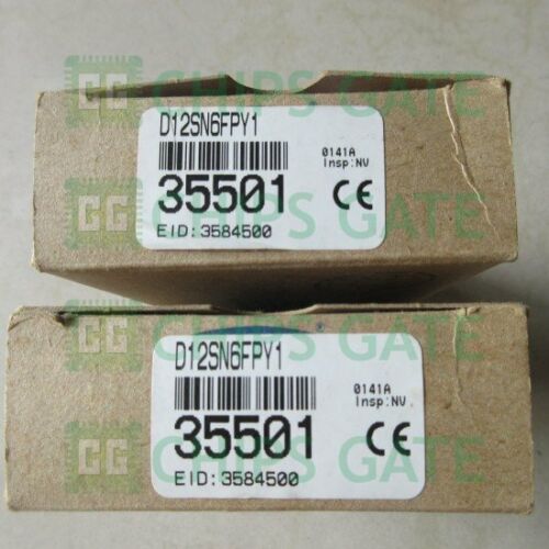 BANNER Sensor D12SN6FPY1