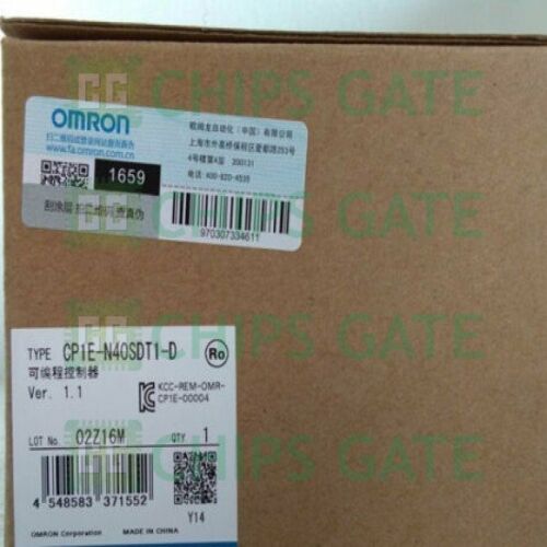 Omron CP1E-N40SDT1-D PLC Module