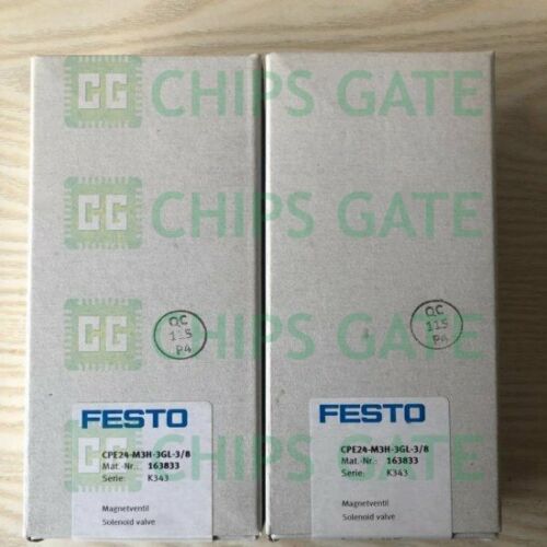 FESTO CPE24-M3H-3GL-3/8 163833 Solenoid Valve