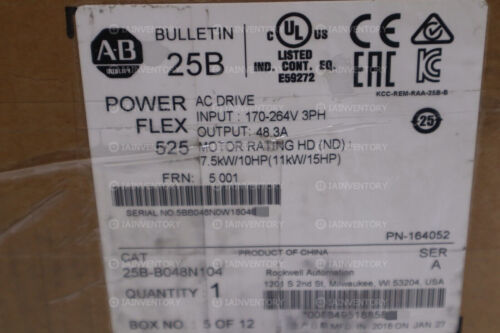 25B-B048N104 Allen-Bradley