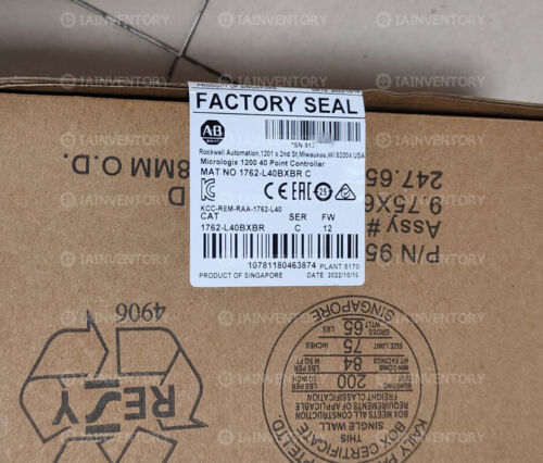 1762-L40BXBR Allen-Bradley