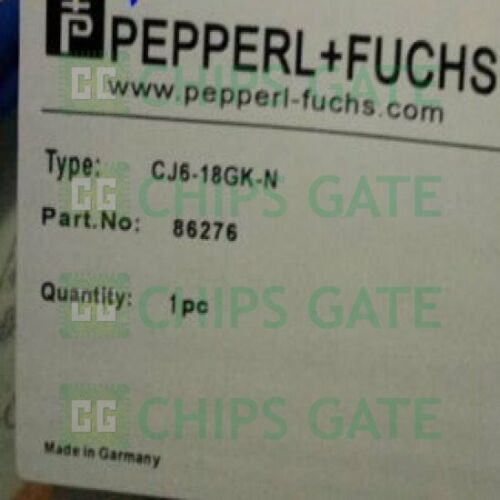 p+f proximity sensor CJ6-18GK-N