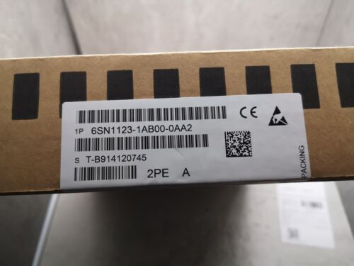 Siemens 6SN1123-1AB00-0AA2 6SN1 123-1AB00-0AA2 SIMODRIVE 611 Power Module