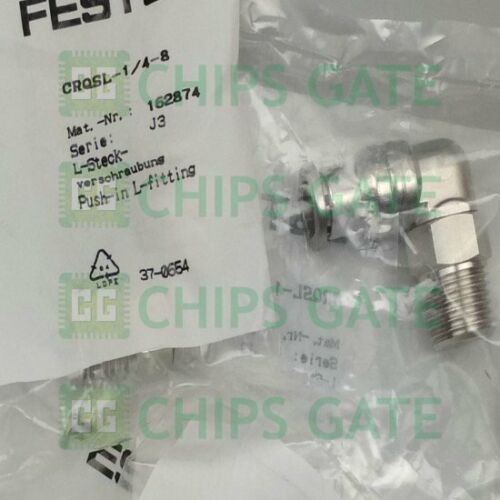 FESTO 162874 PUSH-IN/THREADED L-FITTING CRQSL-1/4-8 SIZE 5.1 mm