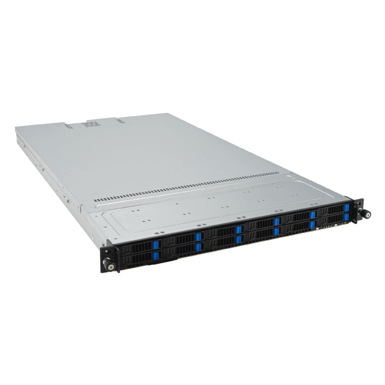 ASUS RS500A-E12-RS12U 1U Rackmount Single 9004 Series AMD EPYC Server - 12x Hot-Swap Bays - Redundant PSU
