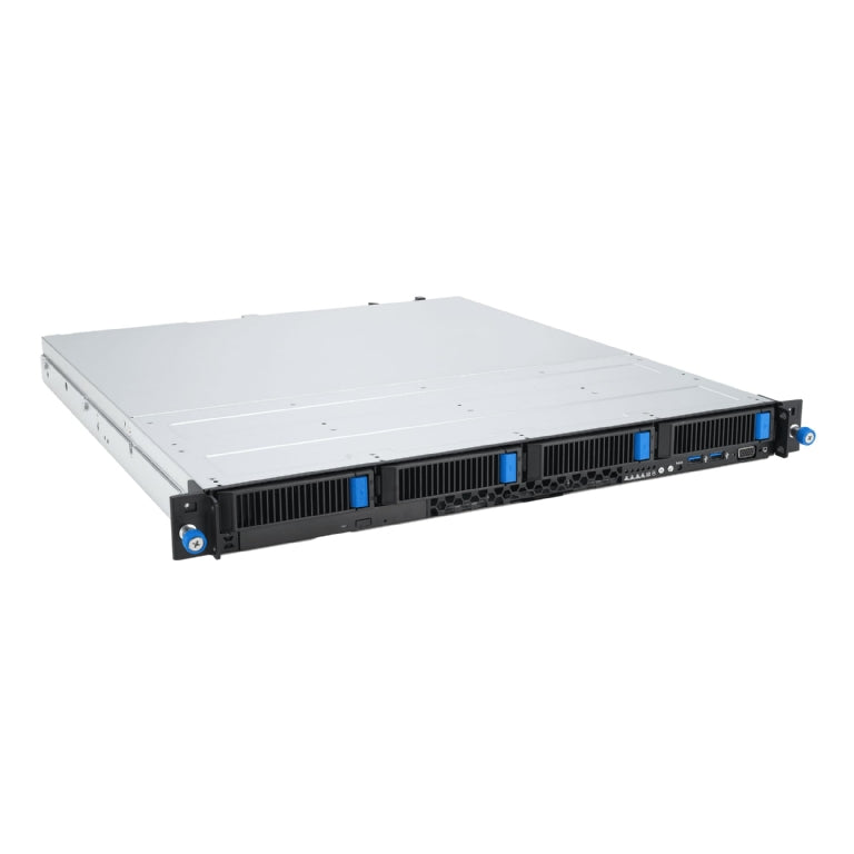 ASUS RS300-E12-RS4 1U Rackmount Xeon E-2400 Series Server - 4x Hot-Swap Bays - Dual Gigabit LAN - Redundant PSU