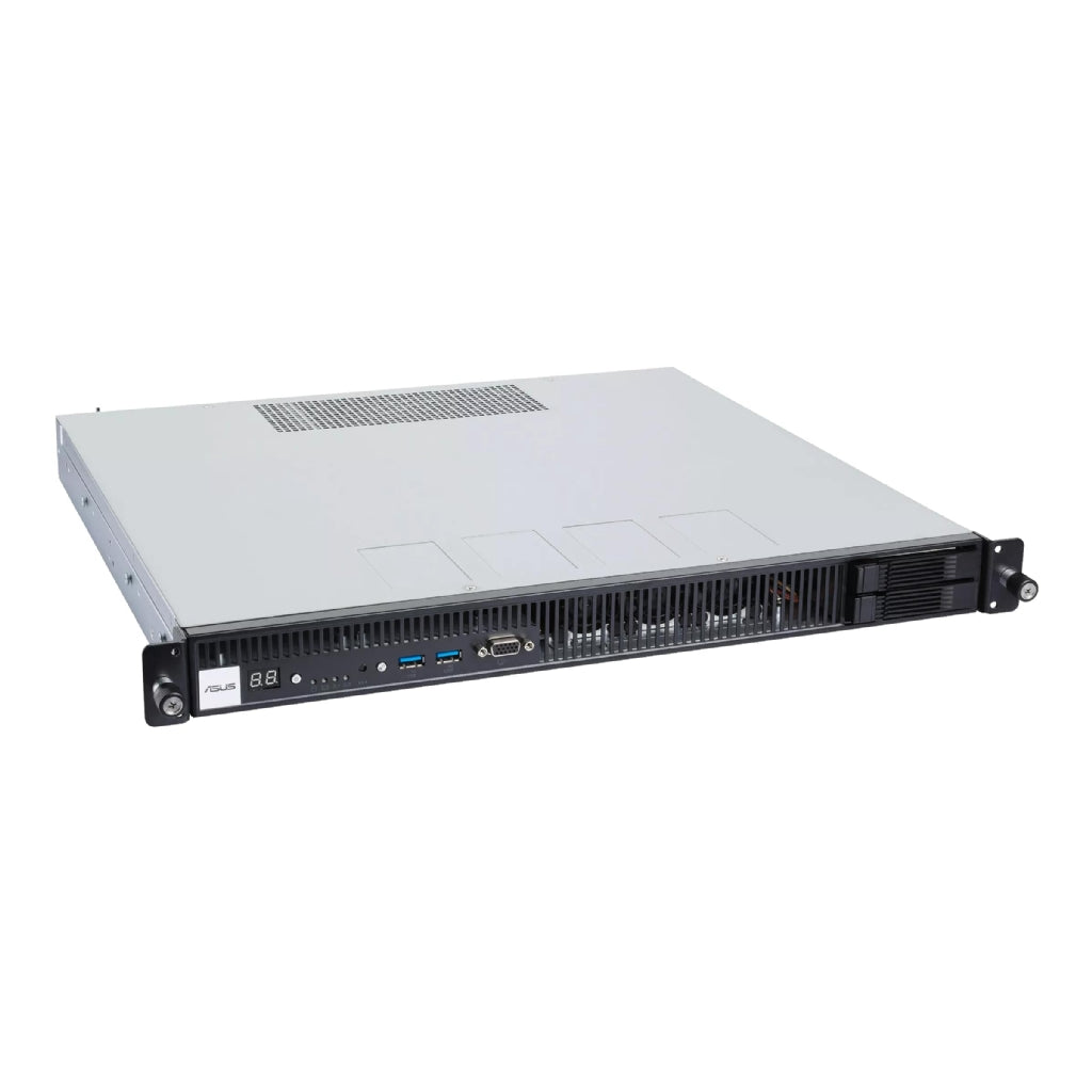 ASUS ExpertCenter Pro ER100A B6 1U Rackmount AMD Ryzen/EPYC 4000 Series Server - Short Depth - Dual Gigabit LAN - Single PSU