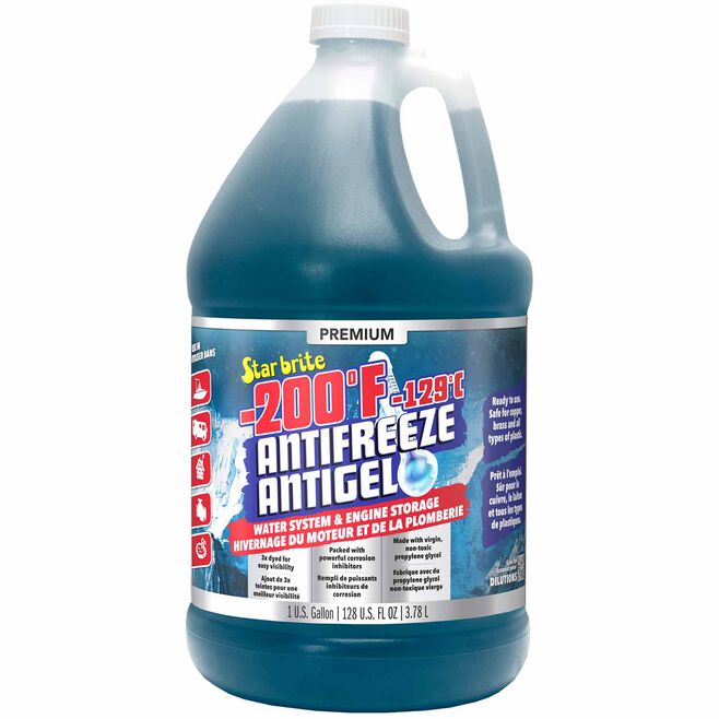 Star Brite 31600 Starbrite -200º Non-Toxic Premium Antifreeze, Gal., Blue