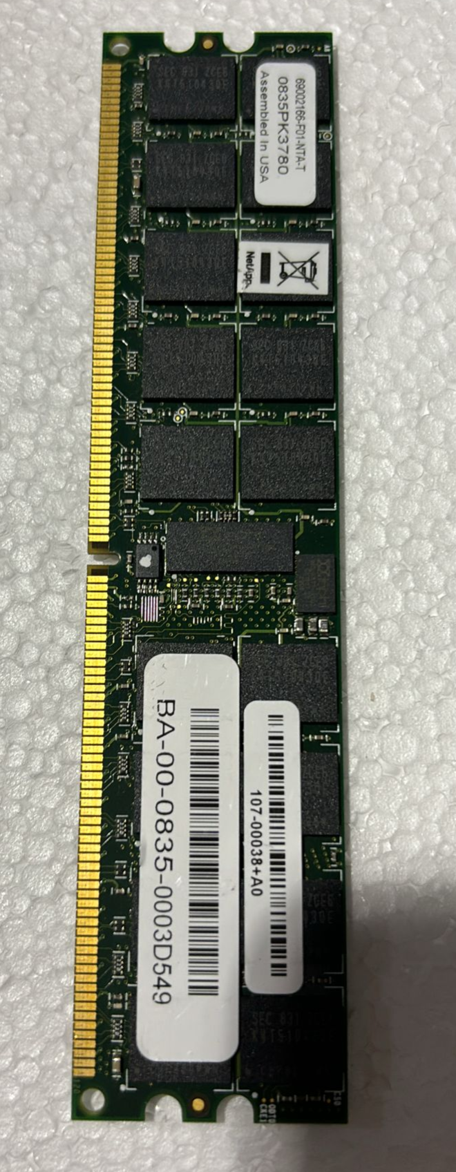 NetApp 107-00038+A0 2GB ECC Memory FAS3140 | Alo Tech Solutions