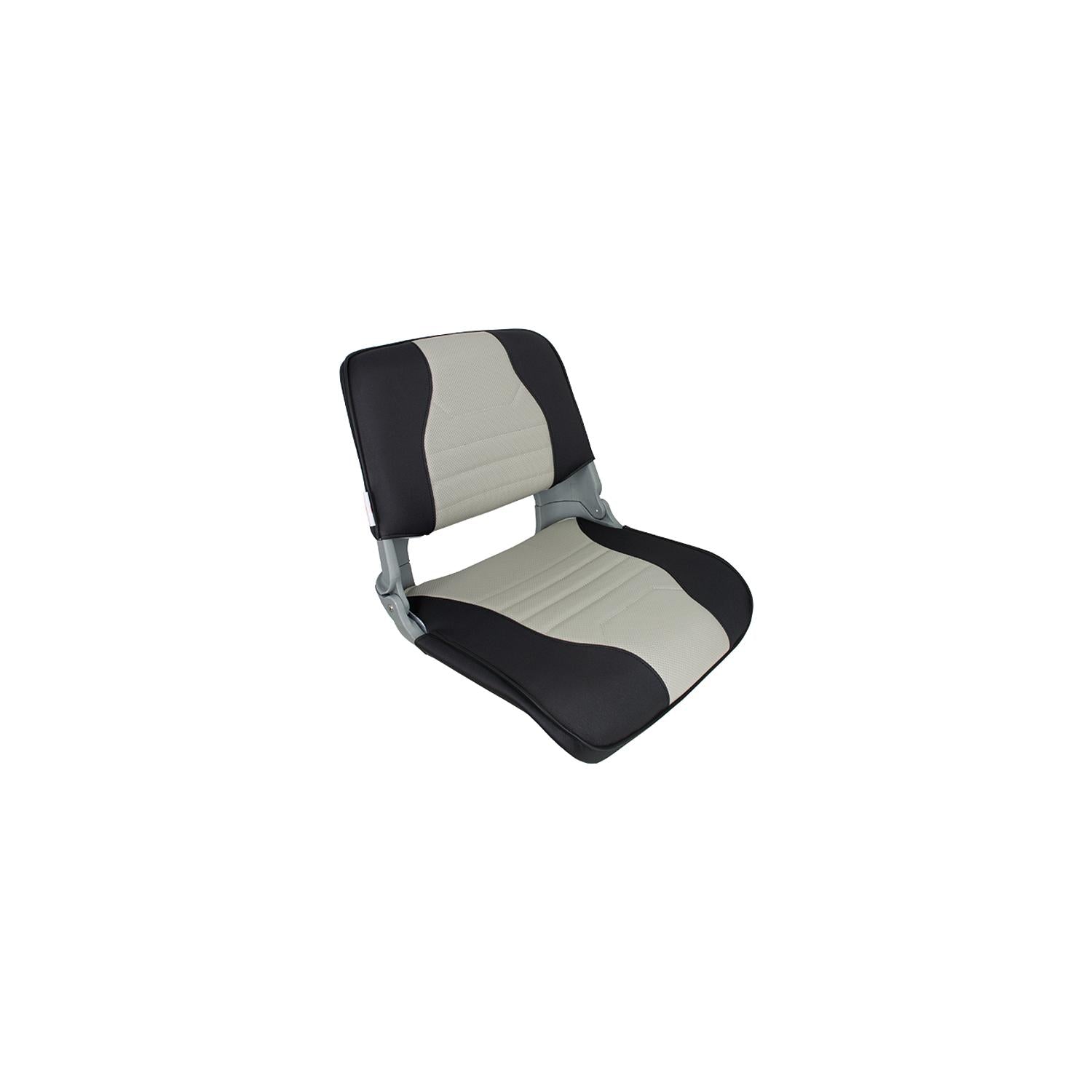 Springfield 1061057 Skipper Seat With Cushions, Deluxe Charcoal/Gray/Gray Shell