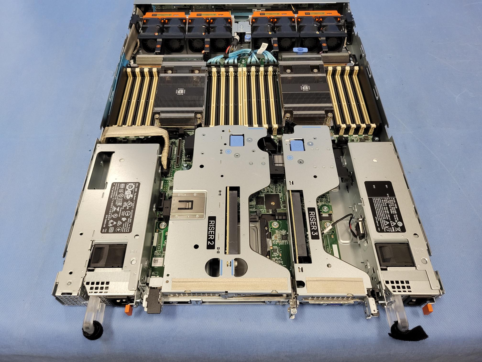 Dell PowerEdge R6525 Server 2x EPYC 24C 7F72 3.2GHz 384GB RAM H345 iDRAC 2x PSU