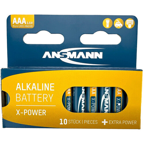 Ansmann X-Power AAA Alkaline Battery | 10pk Carton
