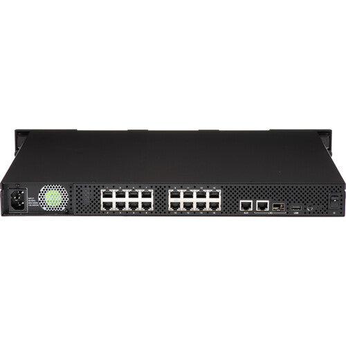 Axis Communications S3016 Recorder with 16-Port PoE Switch (8TB)