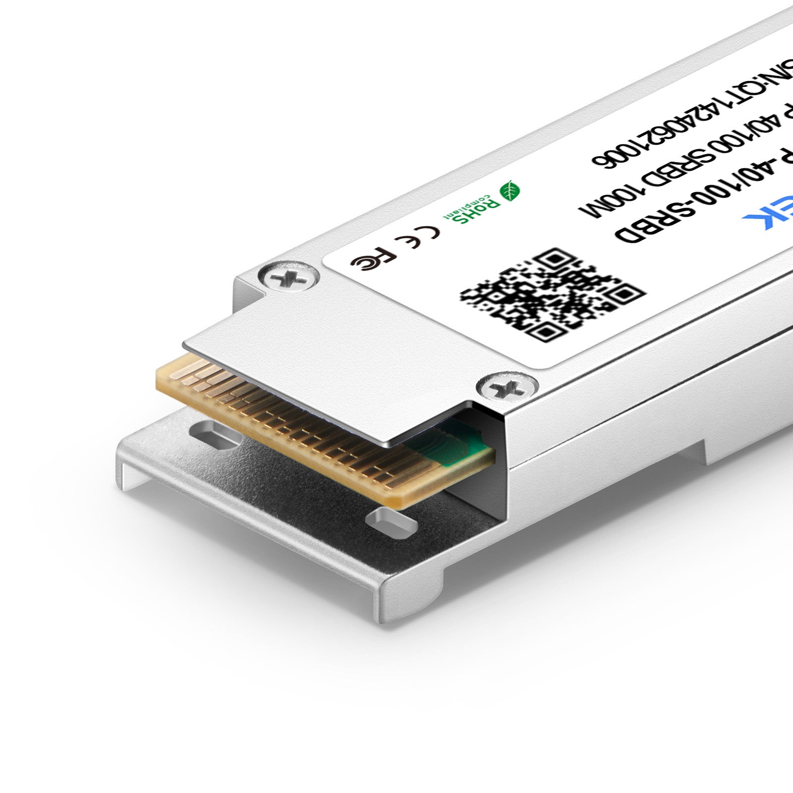 Cisco QSFP-40/100-SRBD Compatible Dual Rate 40/100GBASE-SWDM4 QSFP28 SR-BiDi 850nm & 900nm 100m LC Optical Transceiver Module
