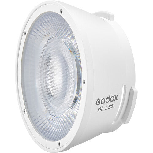 Godox ML100R RGB Portable LED Light Kit (36° Lens & Battery Grip)