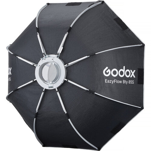 Godox EazyFlow Bty 85S Collapsible Beauty Dish - Black/Silver (33.4"/84.8cm)