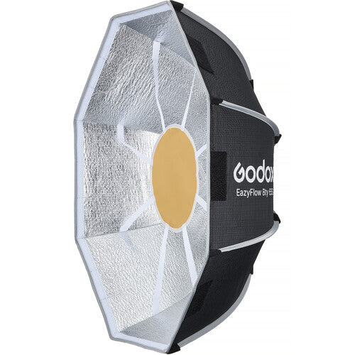 Godox EazyFlow Bty 65S Collapsible Beauty Dish (Black/Silver, 25.5"/64.8cm)