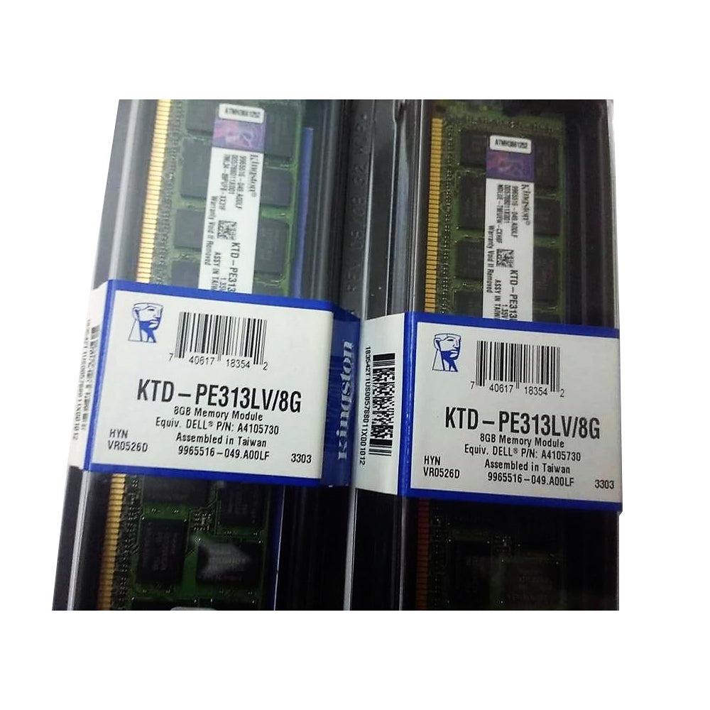 Kingston KTD-PE313LV/8G 2Rx4 PC3L-10600R 8GB DDR3 1333Mhz ECC Memory Ram DIMM