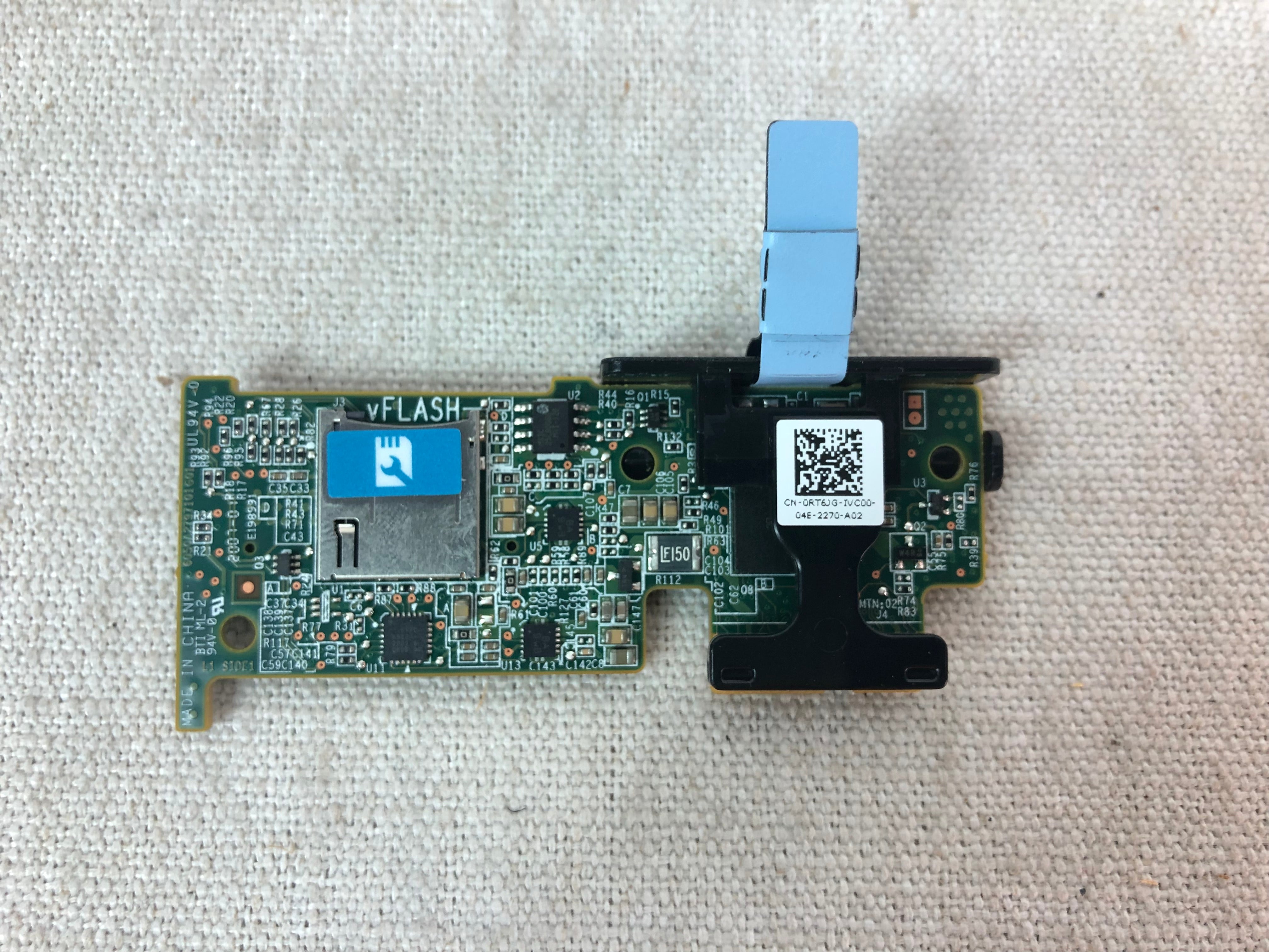 Lot of 2 Dell RT6JG Internal Dual SD Card Reader Module PowerEdge R440 R640 R740