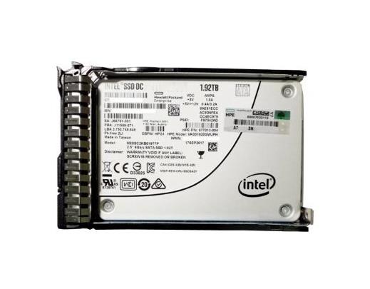 878854-001 HPE 1.92TB SATA 6Gbps 3.5-inch Read Intensive Low Profile Carrier Solid State Drive