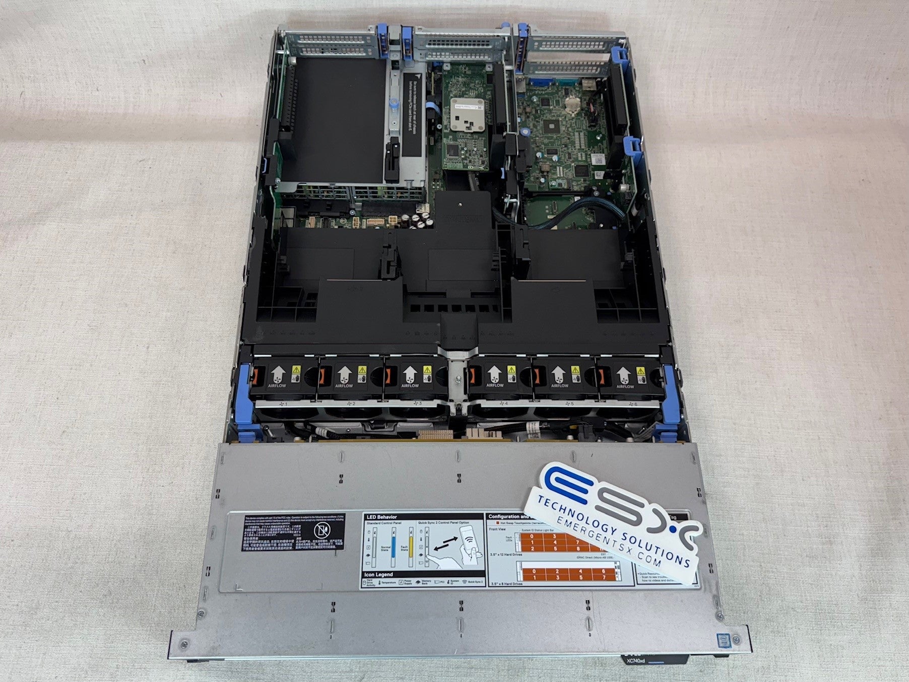 Dell PowerEdge XC740XD 12x 3.5" Server - 2x 28 Core Platinum 8176 2.1GHz, 64GB