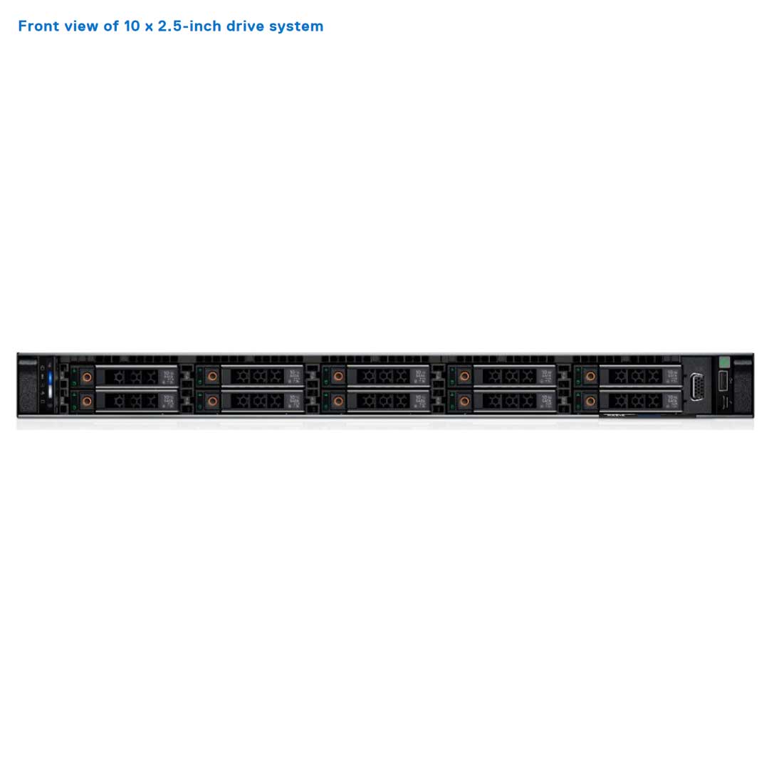 10x 2.5" Rack Chassis | Refurbished Dell PowerEdge R660xs