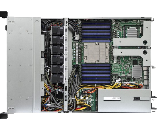 ASRock 1U12E-GENOA/2L2T 12-Bay SFF NVMe 1U Server