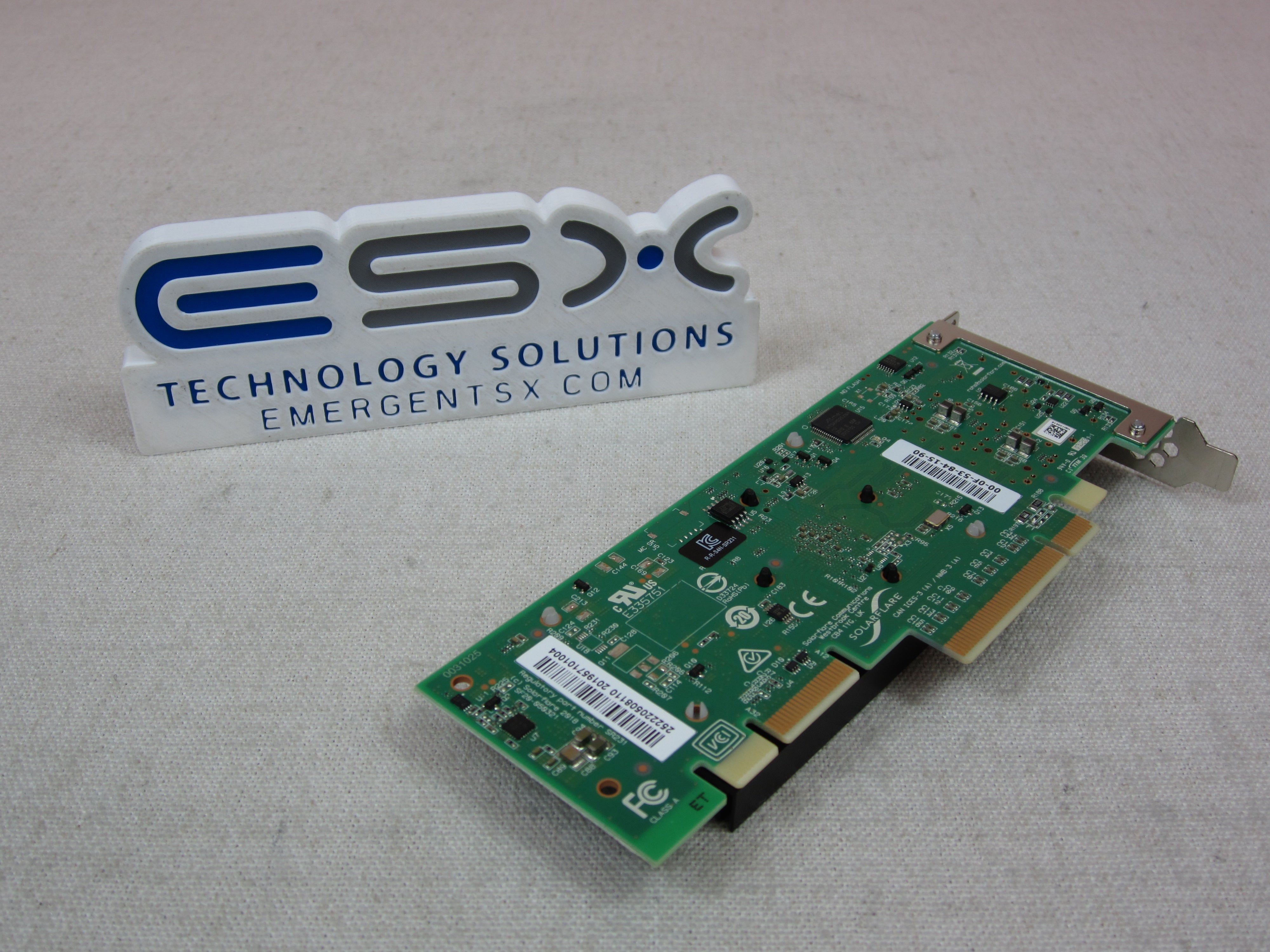 Solarflare SF20-050321 XtremeScale Dual Port 25Gb/s SFP28 Network Adapter LP