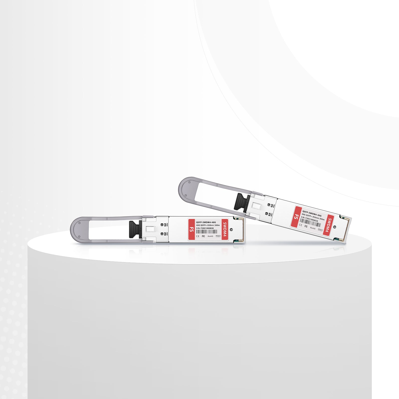 Cisco QSFP-40G-SR-BD Compatible 40GBASE-SR SWDM4 QSFP+ BiDi 850/880/910/940nm 300m DOM Duplex LC/UPC MMF Optical Transceiver Module