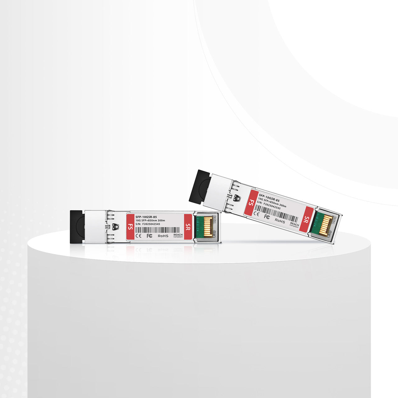 Cisco SFP-10G-SR Compatible 10GBASE-SR SFP+ 850nm 300m DOM Duplex LC/UPC MMF Optical Transceiver Module