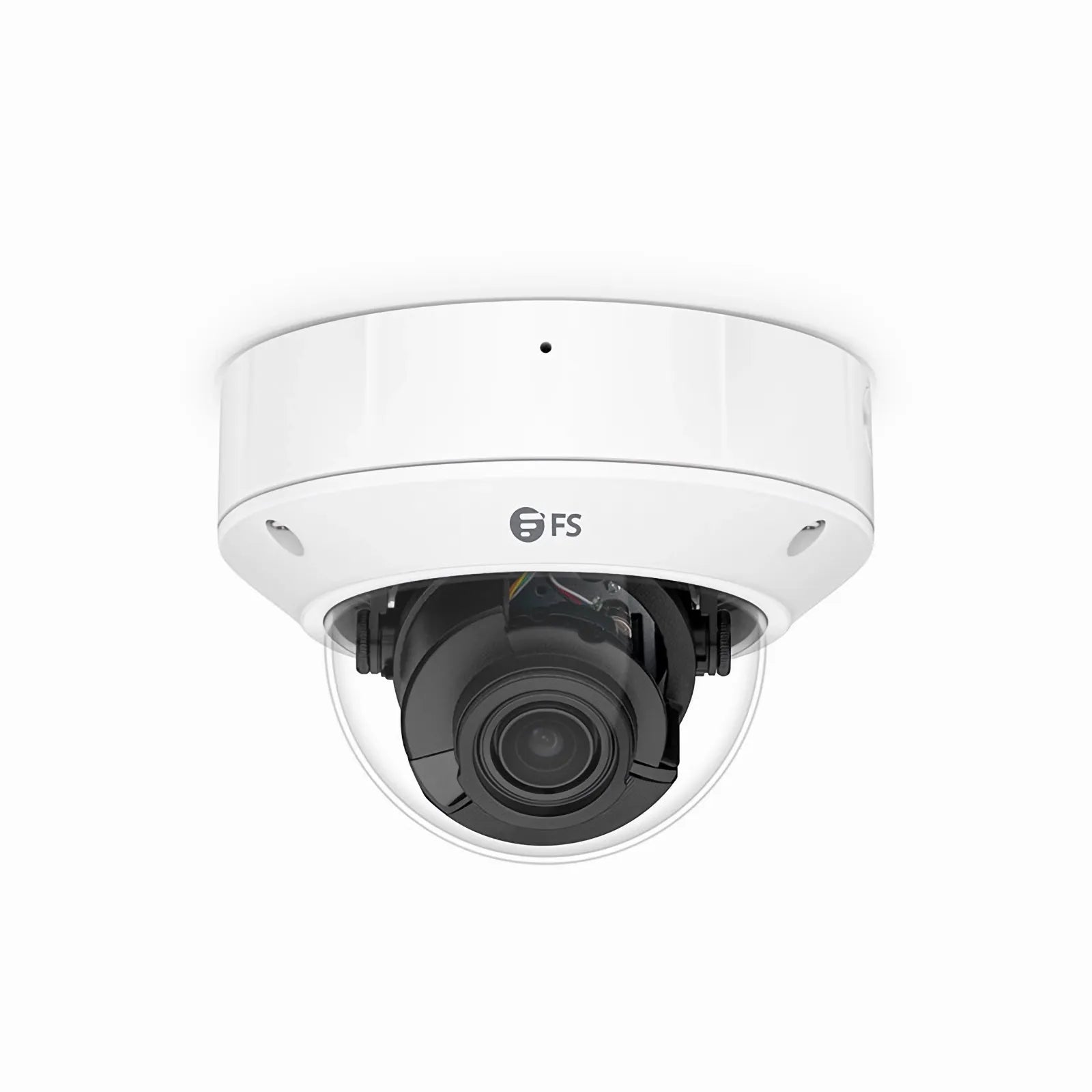 IPC304-8M-D Dome Camera, with 2.8 ~ 12mm Varifocal Lens, 8MP Resolution, Built-in Mic, 131ft Night Vision, Smart Intrusion Prevention IP67&IK10 PoE Network Camera