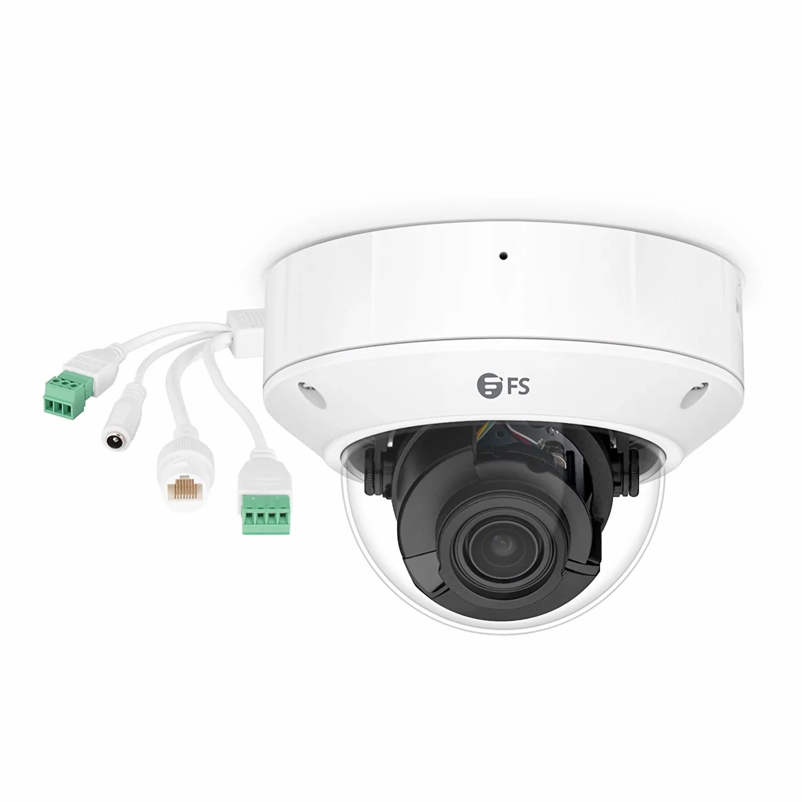 IPC304-8M-D Dome Camera, with 2.8 ~ 12mm Varifocal Lens, 8MP Resolution, Built-in Mic, 131ft Night Vision, Smart Intrusion Prevention IP67&IK10 PoE Network Camera