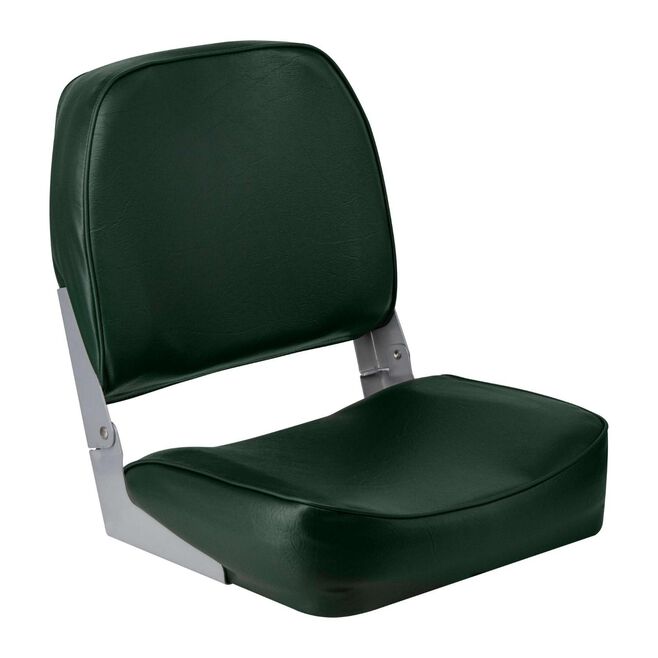 Wise Seats 3313-713 Wise Promotional Marine Grade Vinyl 16.25" D × 16" W × 18", H Low Back Boat Seat, Green